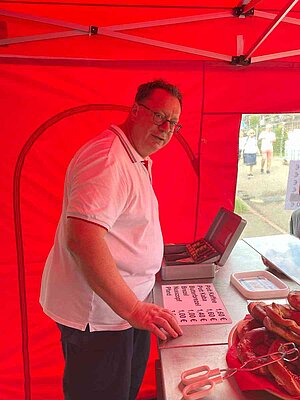 Das DRK Ilsfeld ist zurück beim Ilsfelder Holzmarkt